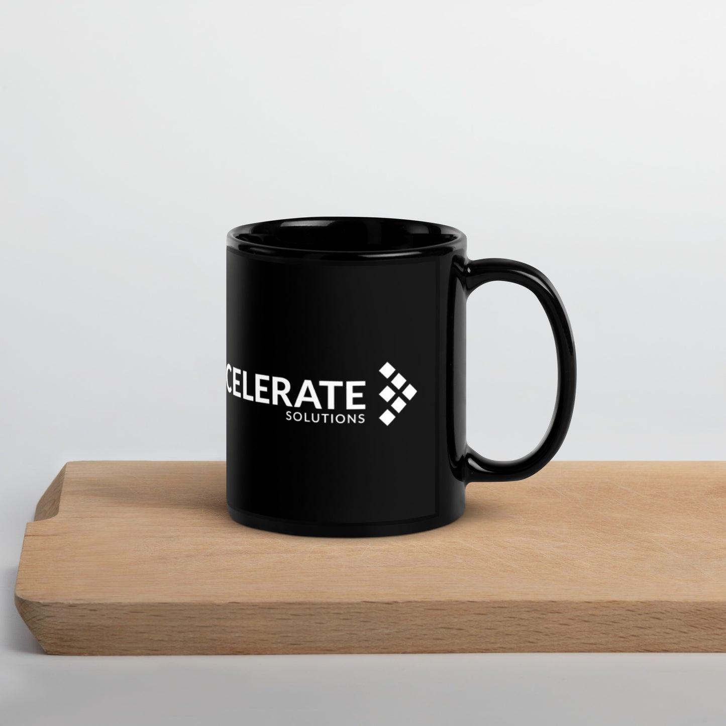 Black Glossy "Hogs" Mug