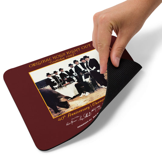 Hogs Night Out Mouse Pad